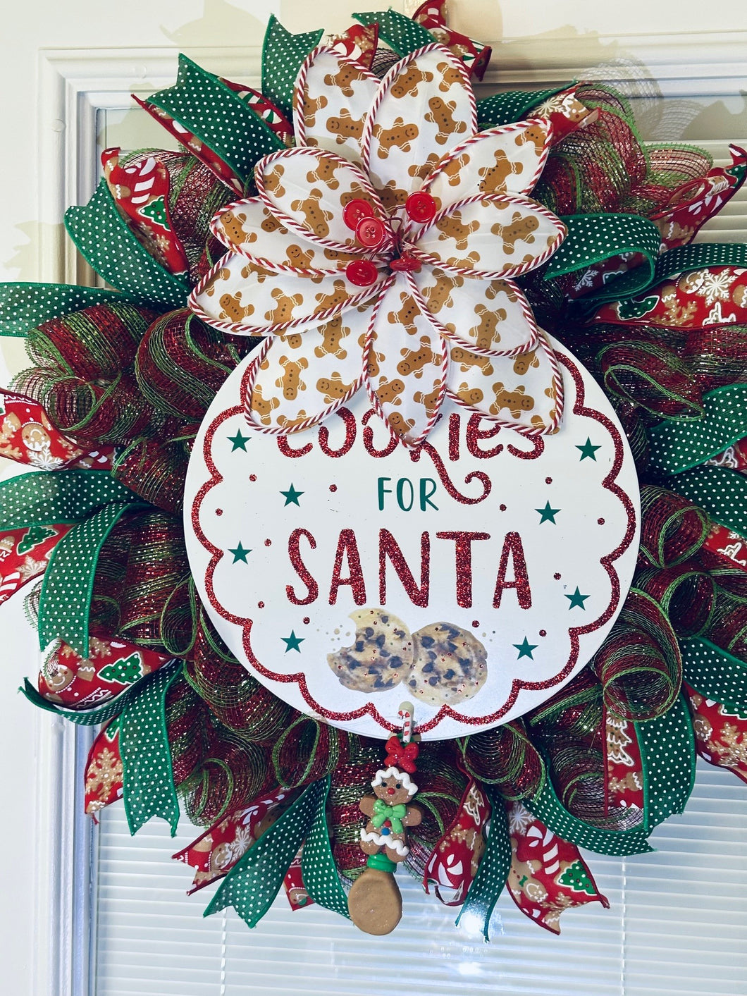Cookies for Santa Wreath