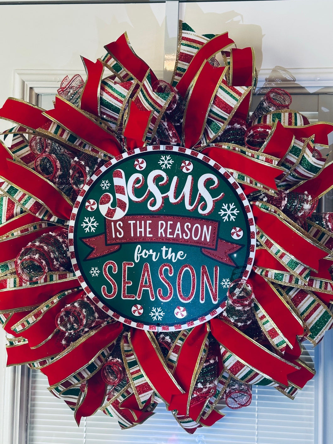 Jesus is the Reason Wreath